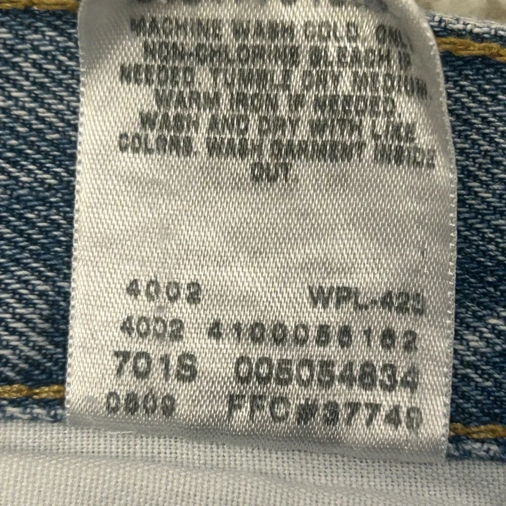 Levi's‎ 505 VTG Men's Regular Fit Straight Leg Light Wash Blue Jeans 42/32